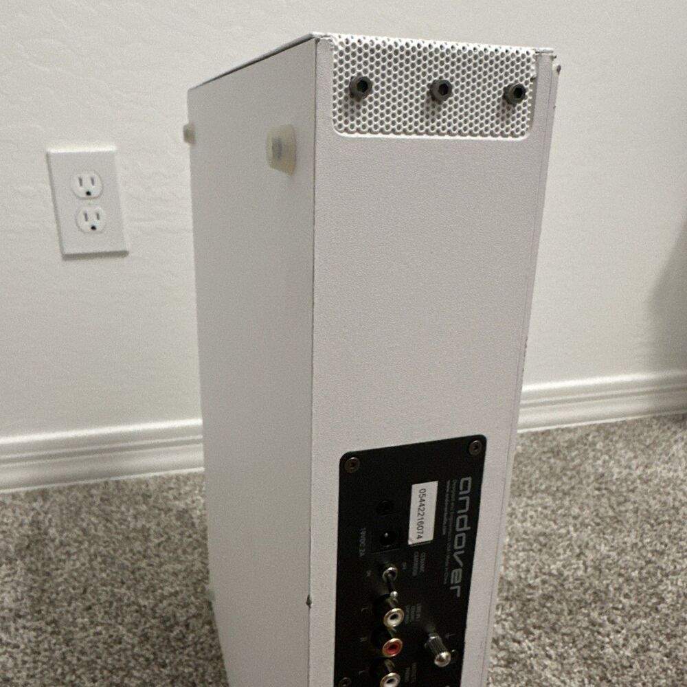 Andover Audio Spinbase Turntable Speaker System - White Tested Working - Picture 8 of 8